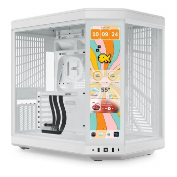 Caixa Extended-ATX Hyte Y70 Touch Infinite Tempered Glass Branca image