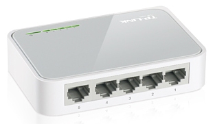 Switch TP-Link 5 Portas 10/100Mbps - TL-SF1005D 1