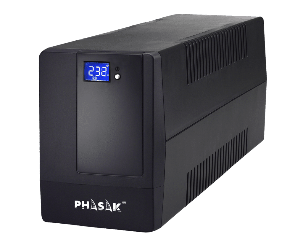 UPS Phasak 1000VA LCD USB+RJ 1