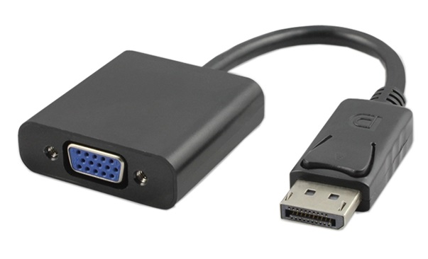 Adaptador DisplayPort - VGA Ntech M/F Preto 1