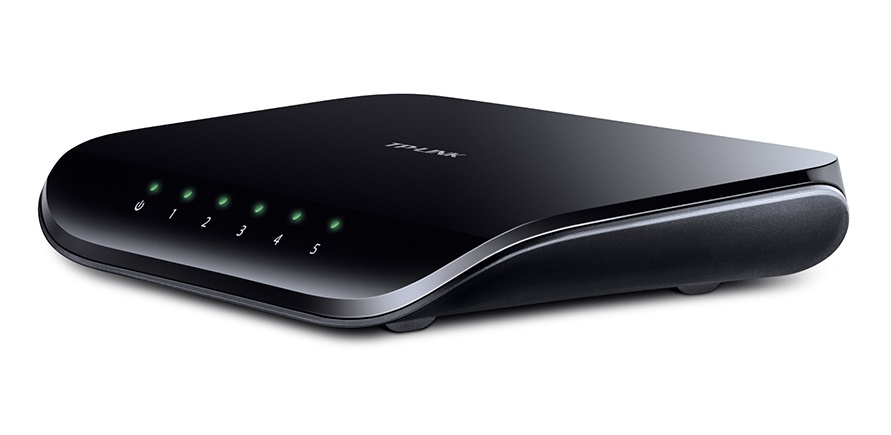 Switch TP-Link 5 Portas 10/100/1000Mbps - TL-SG1005D 1