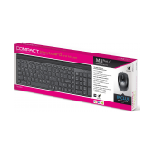 MKPLUS Teclado + Rato Compact Chiclet Style Preto image