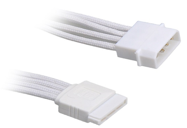 BitFenix Molex para Sata 45cm white 1