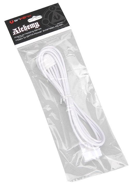 BitFenix Molex para Sata 45cm white 3