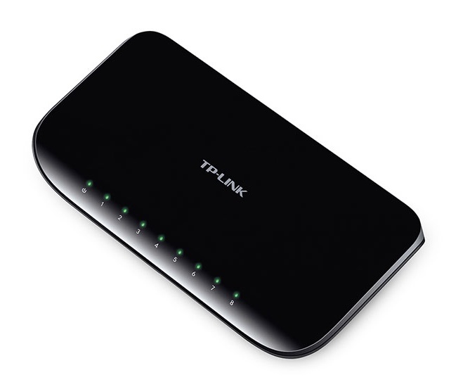 Switch TP-Link 8 Portas 10/100/1000Mbps - TL-SG1008D 2