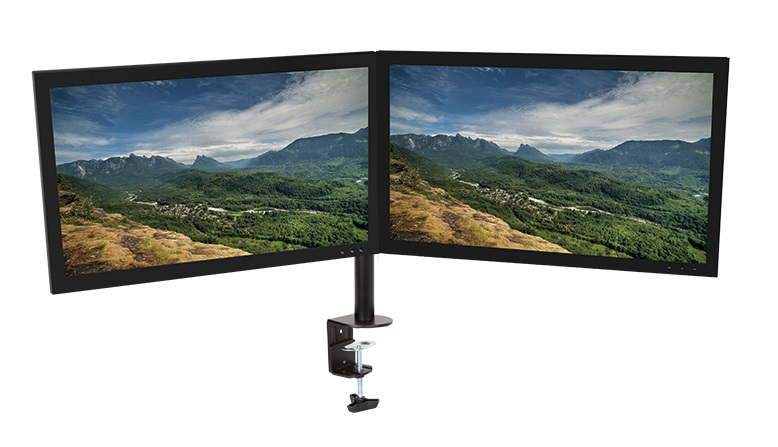 Suporte LogiLink Dual Monitor Desk Mount BA 3