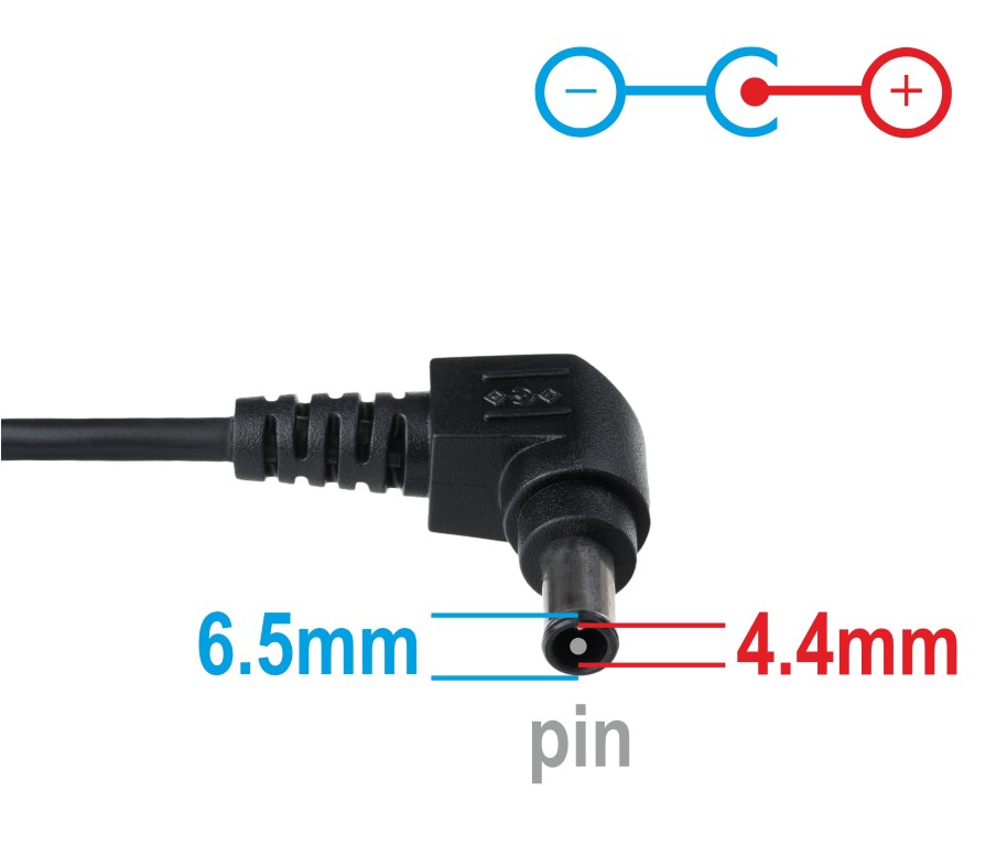 Carregador Compatvel SONY 19.5V. 4.74A - 6.5-4.4 2