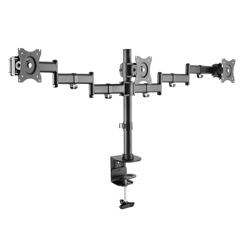 Suporte Monitor Triplo LogiLink Desk Mount 1