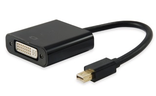 Adaptador EQUIP MiniDisplayPort para DVI, M/F, preto 1