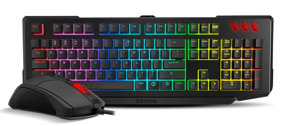 Conjunto Ozone Doubletap Combo RGB PT 1