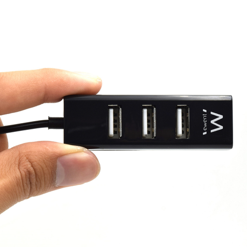 Ewent Hub 4 X USB 2.0 Preto 2