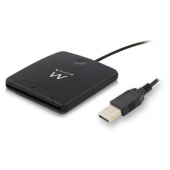 Leitor Cartão Cidadão Ewent EW1052 USB 2.0 Preto image