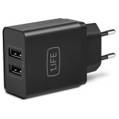 Carregador 1Life pa:dual usb Preto image