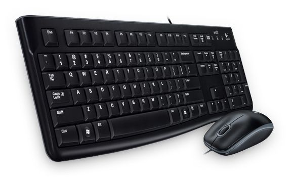 Teclado + Rato Logitech Desktop MK120 1