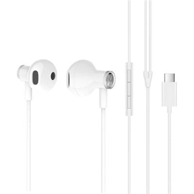 Auriculares Xiaomi Dual Driver Earphones Type-C Brancos 1