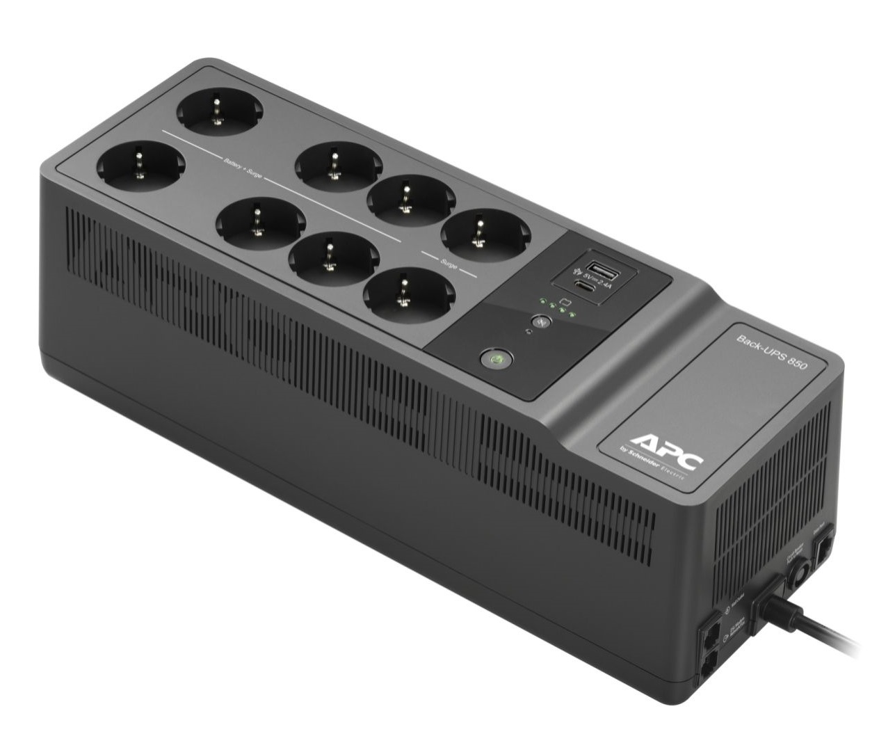 UPS APC BACK-UPS 850VA, 230V, USB TYPE-C AND A CHARGING PORTS 1