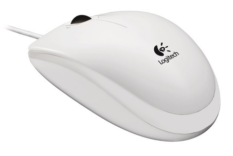 Rato Logitech B100 Branco 1