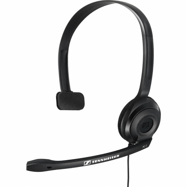 Auscultadores Sennheiser PC 2 Chat Preto 1