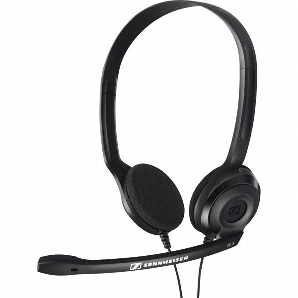 Auscultadores Sennheiser PC 3 Chat Preto 1