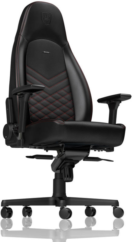 Cadeira Noblechairs ICON PU Leather Preto / Vermelho 2