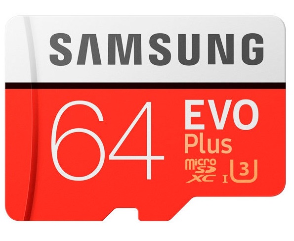 Carto Memria Samsung EVO Plus UHS-I U3 microSDXC 64GB 2
