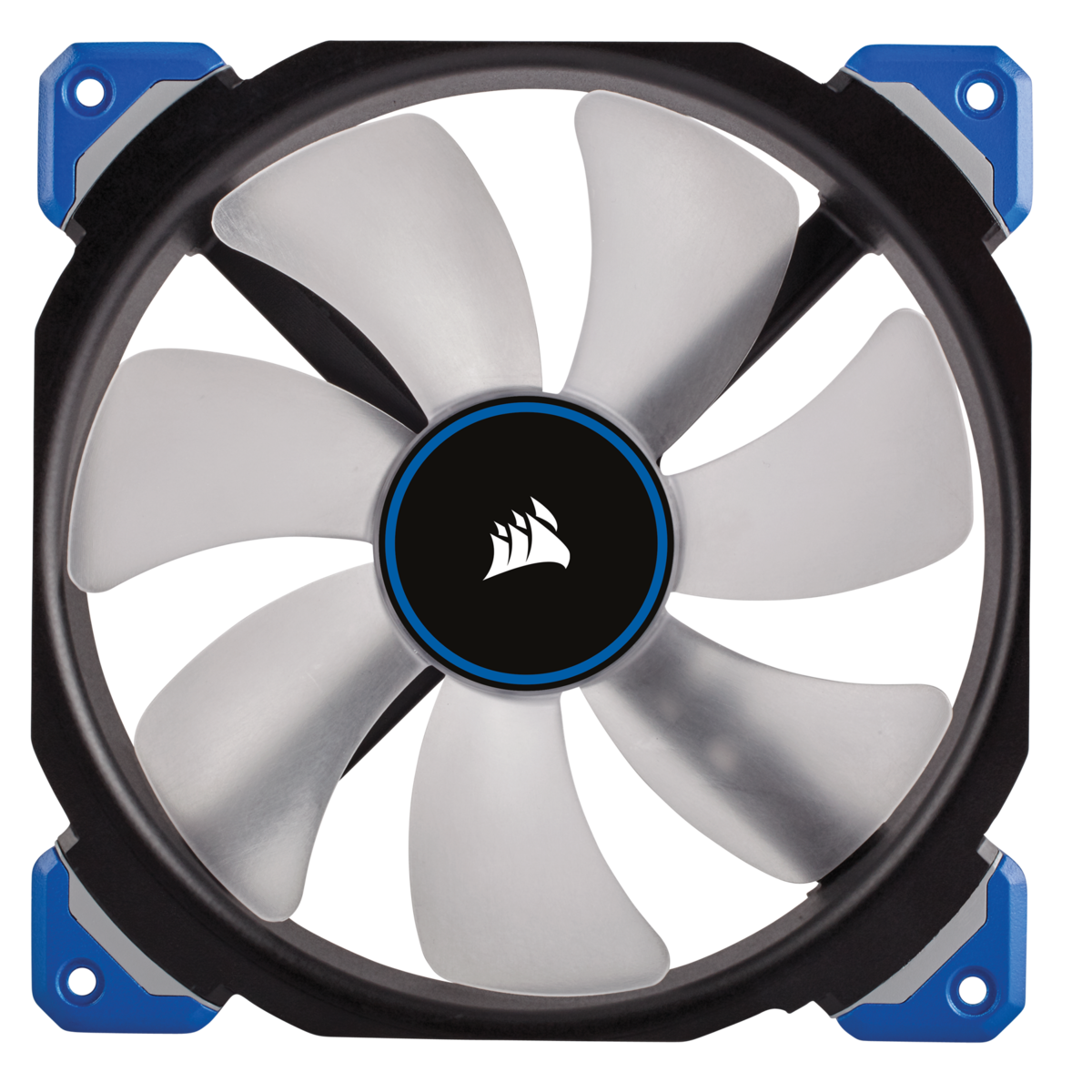 Ventoinha 140mm Corsair 2000RPM ML140 PRO LED Azul 4 Pinos PWM 3