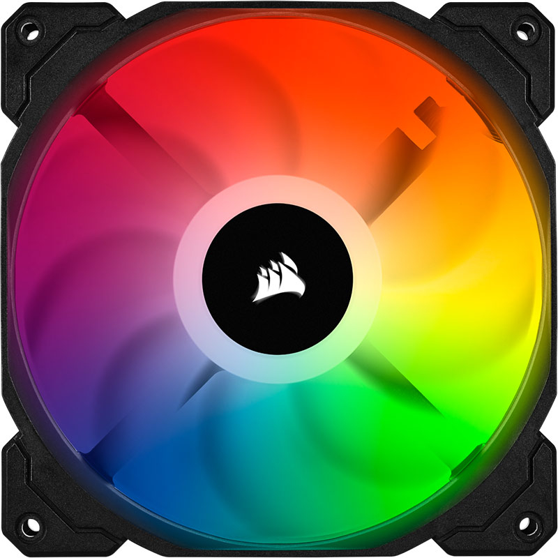 Ventoinha 140mm Corsair 1150RPM iCUE SP140 RGB Pro Performance 4 Pinos PWM 1