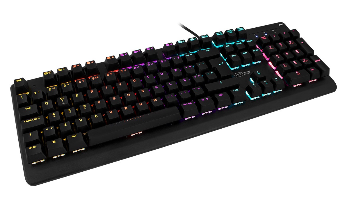 Teclado Mecnico 1Life gkb:mekan RGB X Red PT 2