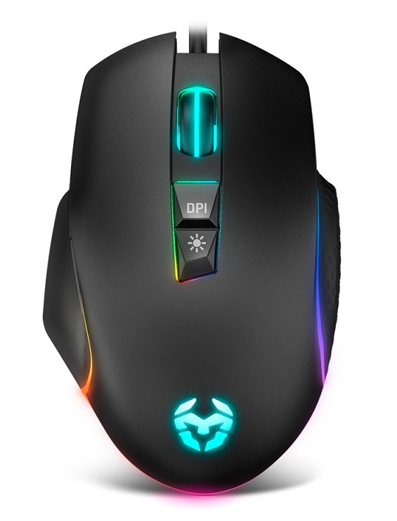 Rato Krom Keos 6400DPI RGB ptico Preto 1