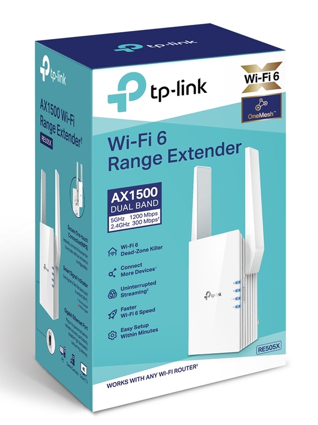 Range Extender TP-Link AX1500 - RE505X 2