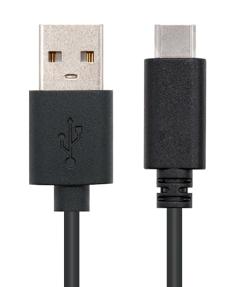 Cabo NanoCable USB 2.0 Type-A p/ Type-C 1m Preto 2