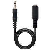 Cabo Extensão de Áudio NanoCable Jack 3.5mm M p/ Jack 3.5mm M 5m Preto image