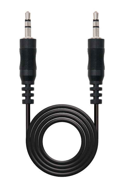 Cabo NanoCable udio Jack 3.5mm M p/ udio Jack 3.5mm M 3m Preto 1