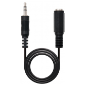 Cabo Extensão de Áudio NanoCable Jack 3.5mm 3m Preto image