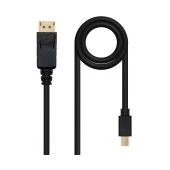 Cabo NanoCable Mini DisplayPort p/ DisplayPort 1.2 - 2m Preto image
