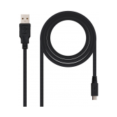 Cabo NanoCable USB 2.0 Type-A M p/ micro-USB M 0.8m Preto image