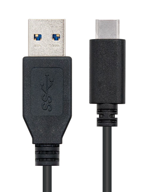 Cabo NanoCable USB 3.1 Type-A p/ Type-C 1m Preto 2