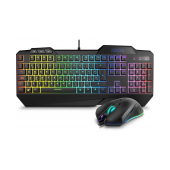 Teclado Semi-Mecânico e Rato Krom Krusher RGB PT image