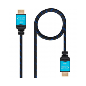 Cabo HDMI 2.0 NanoCable High Speed M/M 5m Preto/Azul image