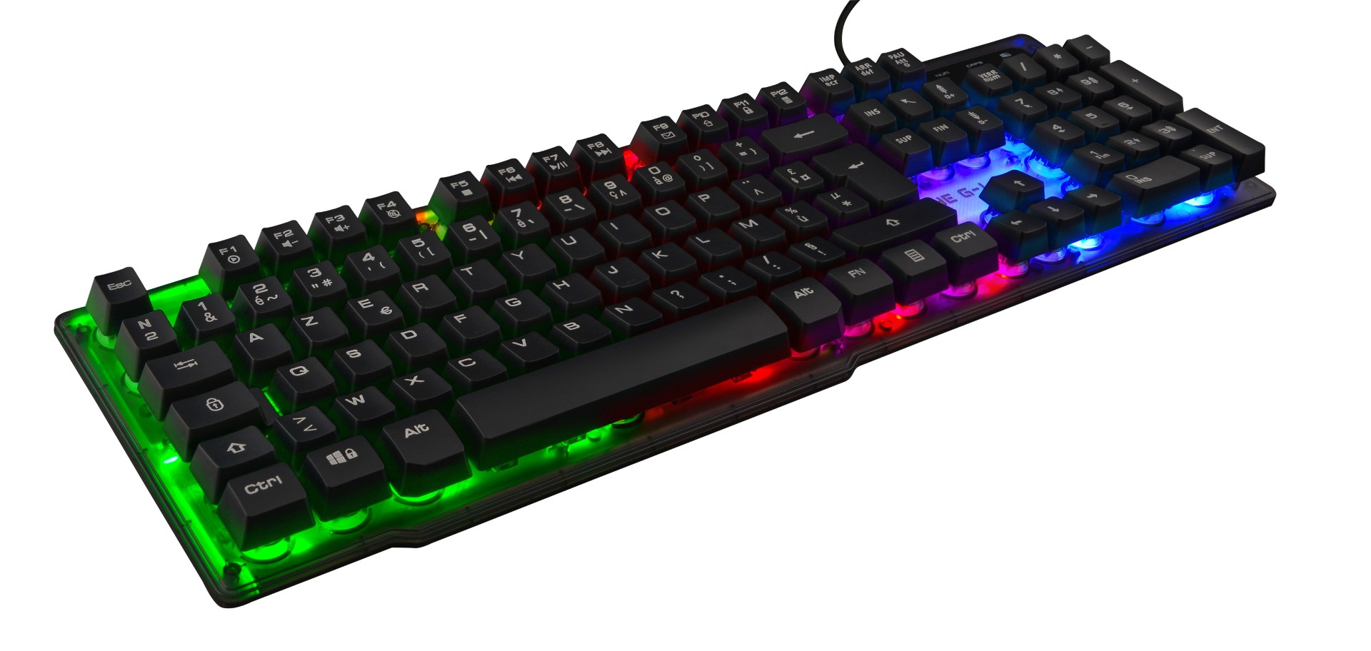 Teclado G-Lab Keyz Neon Gaming 2