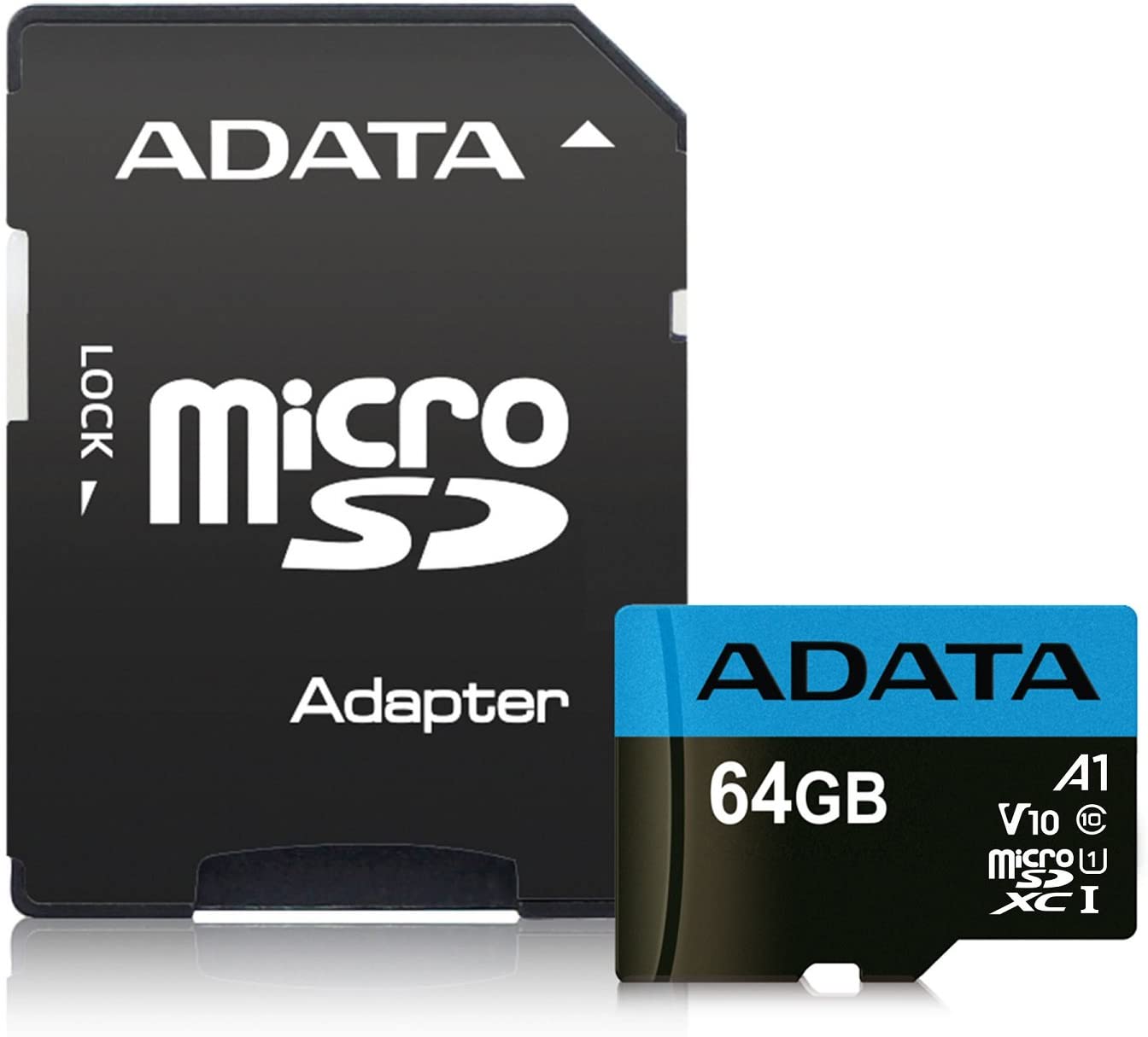 Carto de Memria Adata Premier 64GB microSDXC/SDHC UHS-I Classe 10 c/adap 1