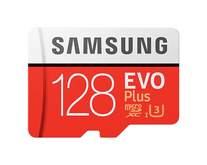 Carto de Memria Samsung 128GB Micro SDXC Evo+ Class 10 2