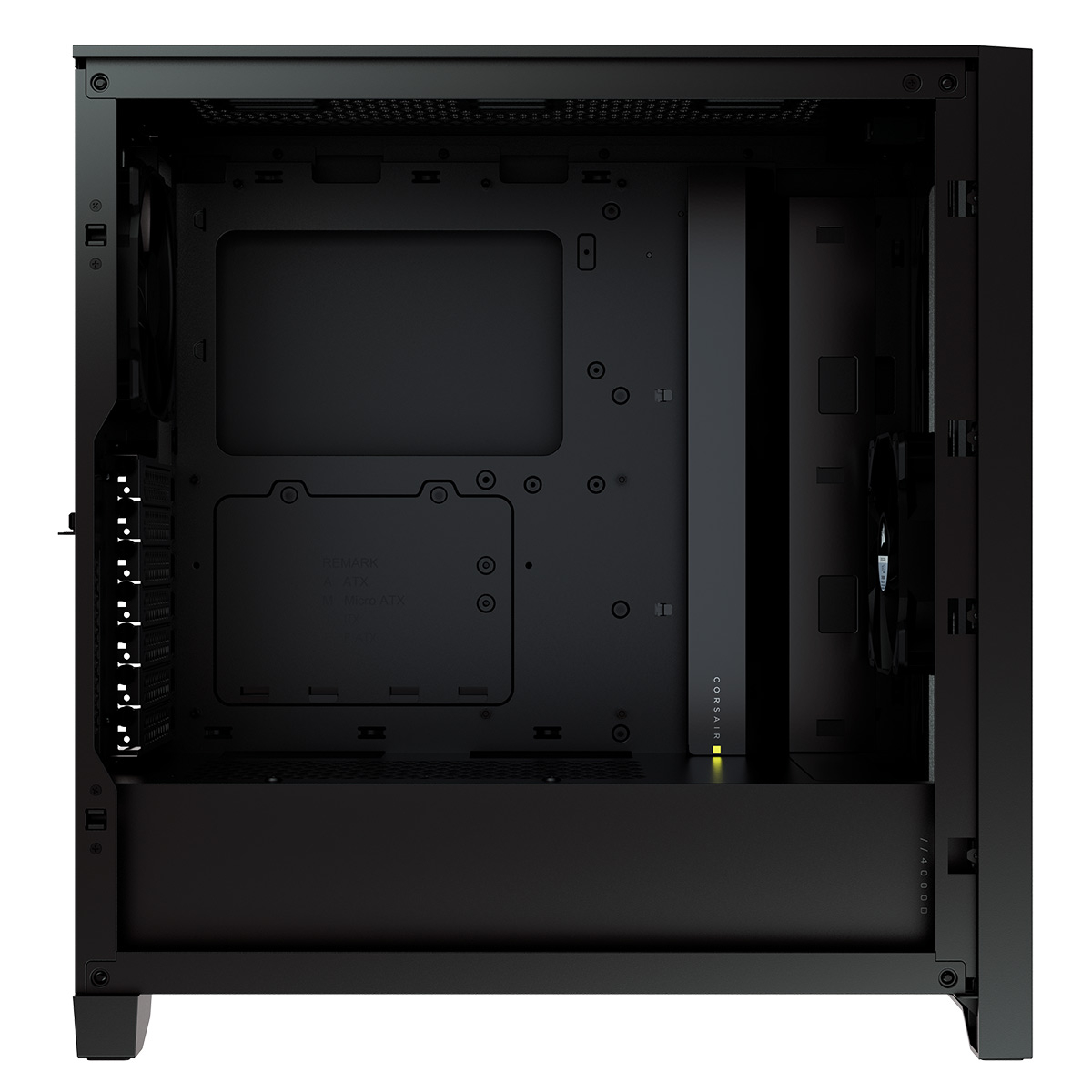 Caixa Extended-ATX Corsair 4000D Airflow Tempered Glass Preta 2