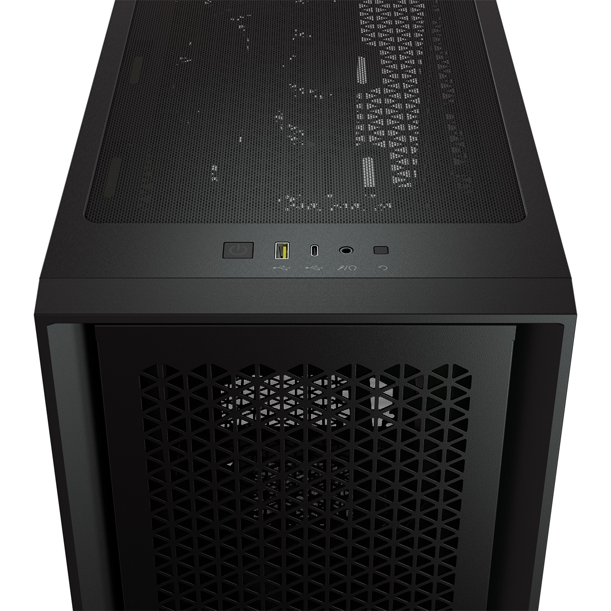 Caixa Extended-ATX Corsair 4000D Airflow Tempered Glass Preta 4