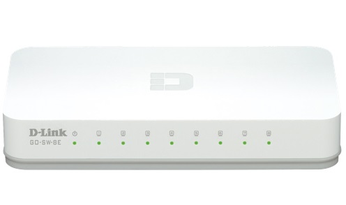 Switch D-Link Go 8 Portas 10/100Mbps 1