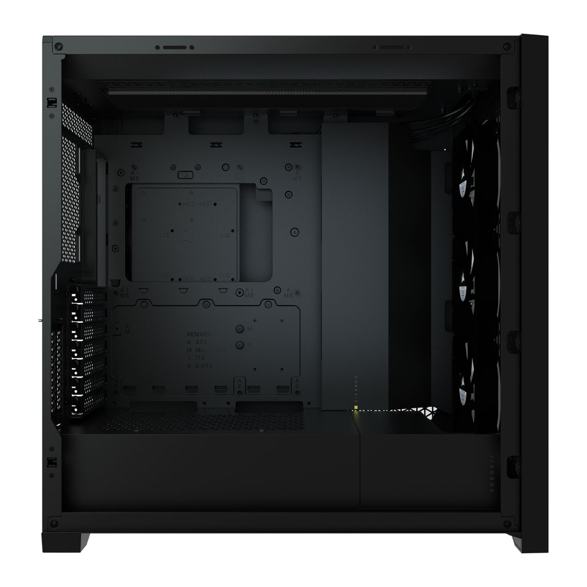 Caixa Extended-ATX Corsair iCUE 5000X RGB Tempered Glass Preta 2